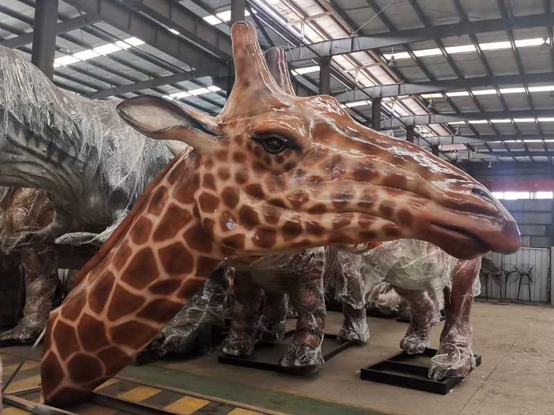 12米高长颈鹿制作工艺